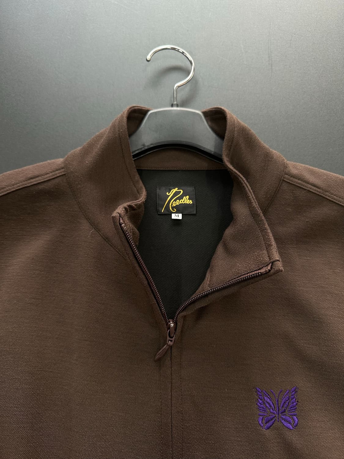 니들스 폴리 트윌 투웨이 트랙자켓 져지 브라운 상품이미지6