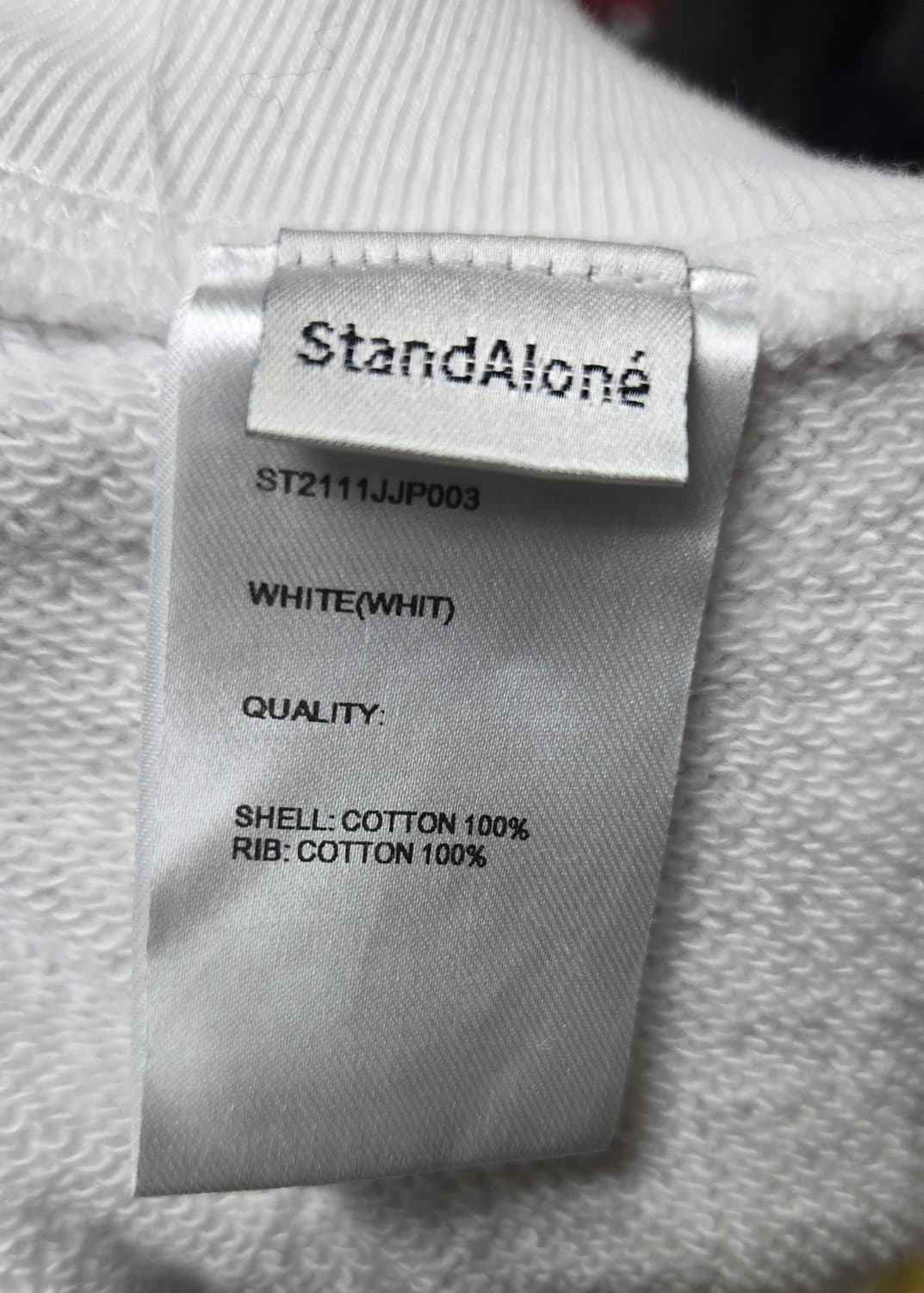 스탠드얼론 암홀컷팅 집업후디 상품이미지7