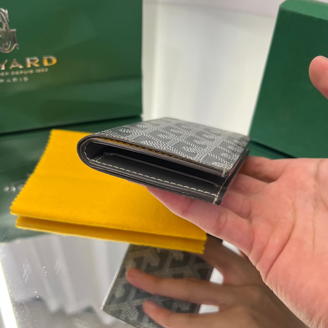 고야드 생피에르 카드지갑 그레이 상품이미지7