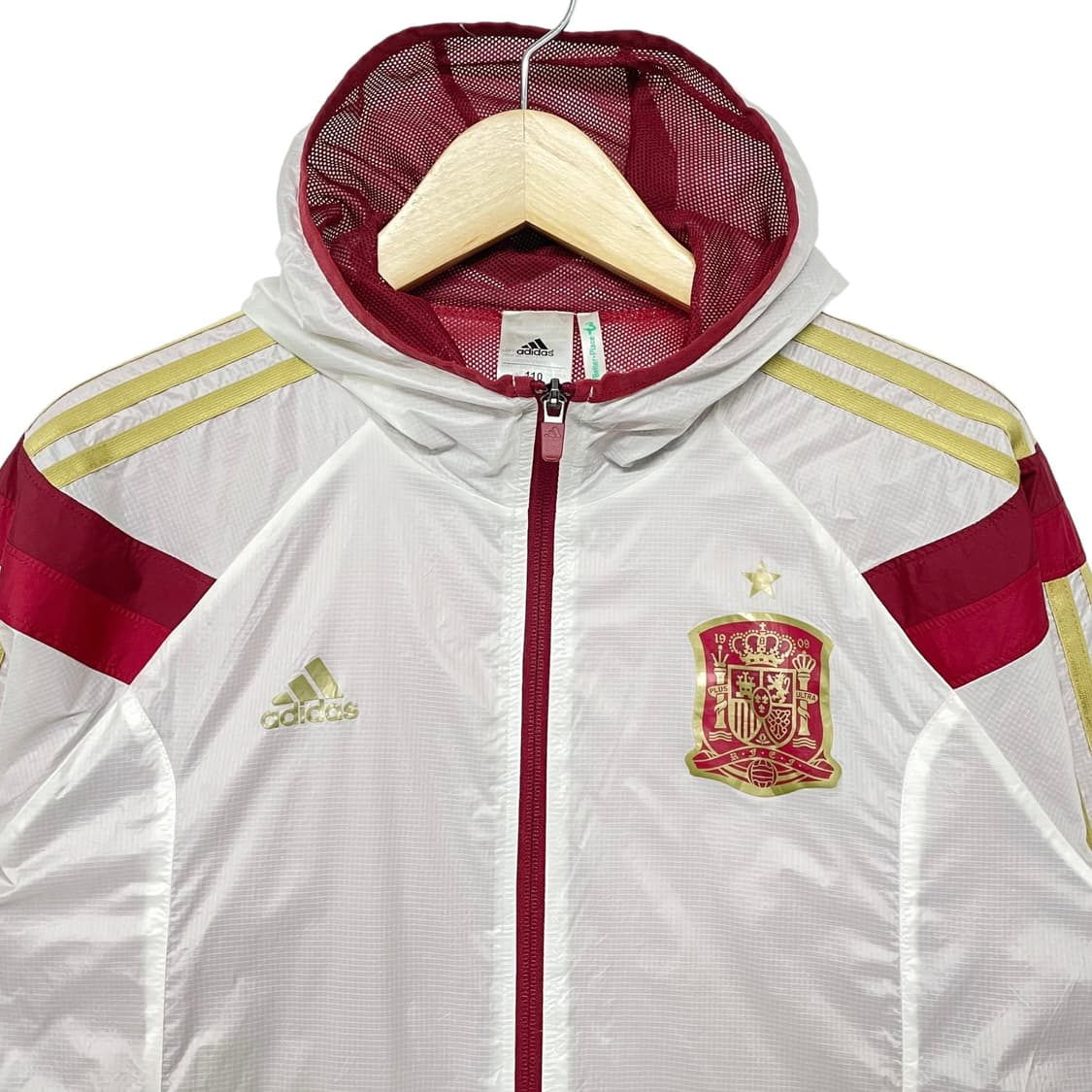 아디다스 스페인 국대 바람막이 자켓 화이트 상품이미지3
