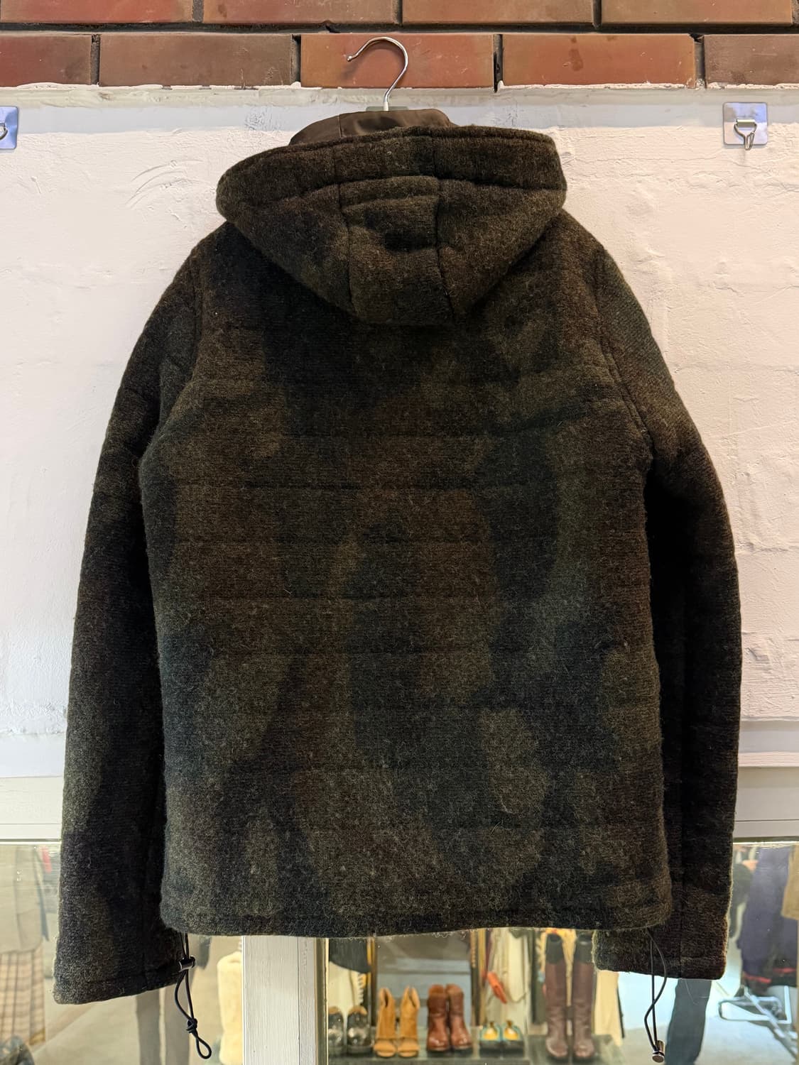 Hydrogen 카모플라쥬 울 블렌드 후드집업 52R 상품이미지8