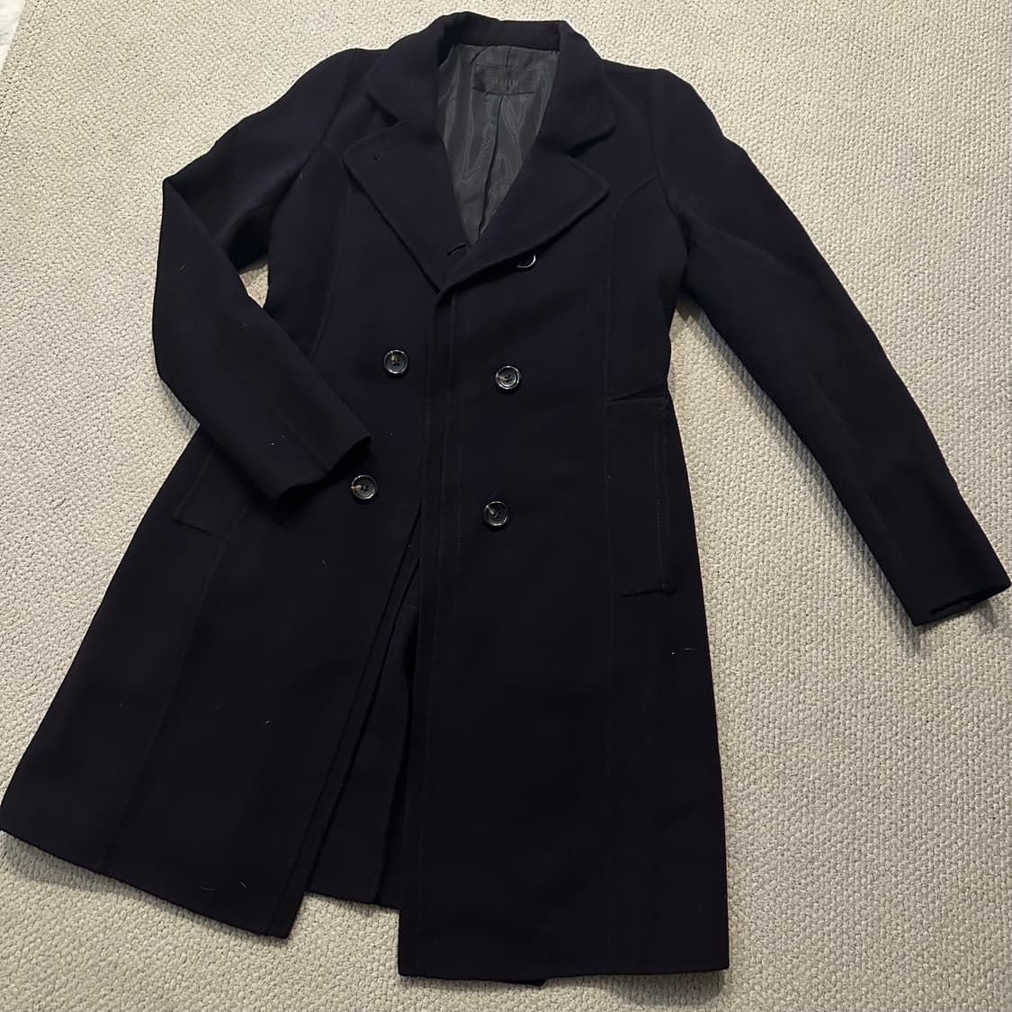 시스템 SYSTEM 더블브레스트 울 코트  상품이미지2