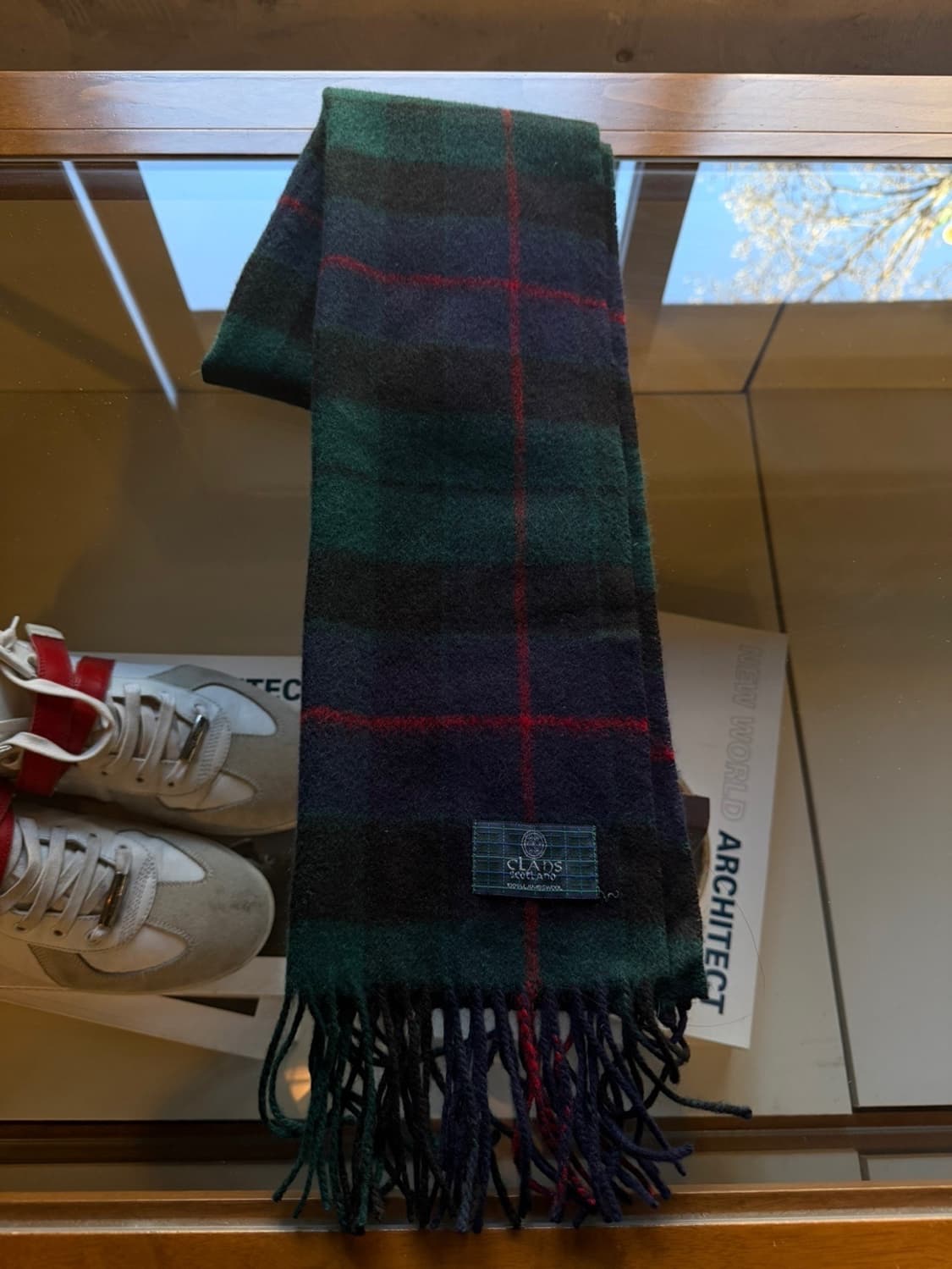 클래드 스코틀랜드 블랙와치 머플러 상품이미지7