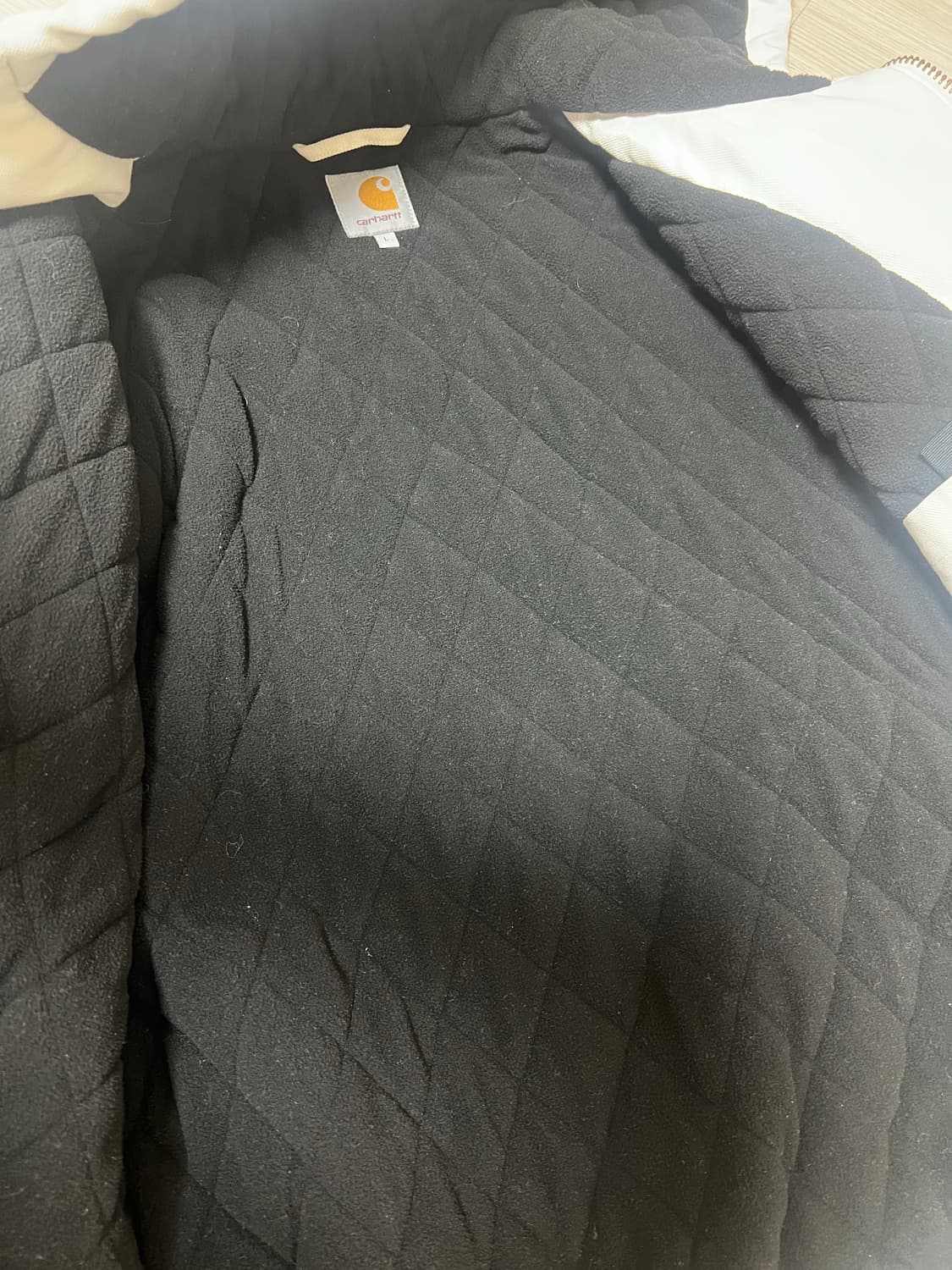 칼하트 액티브 자켓 아이보리 화이트  상품이미지7