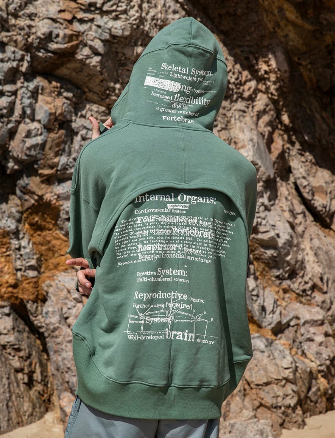 글랙 GHD005 아나토미 레인저 후드 (GREEN) 상품이미지1