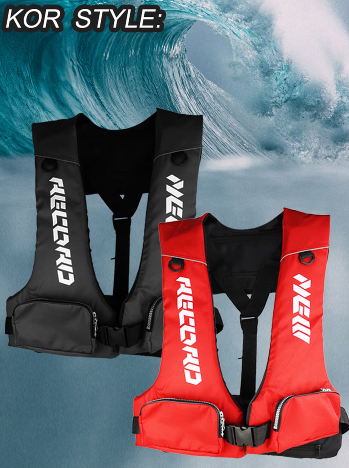 낚시 안전 다용도 부력 조끼 보트 스포츠 상품이미지1