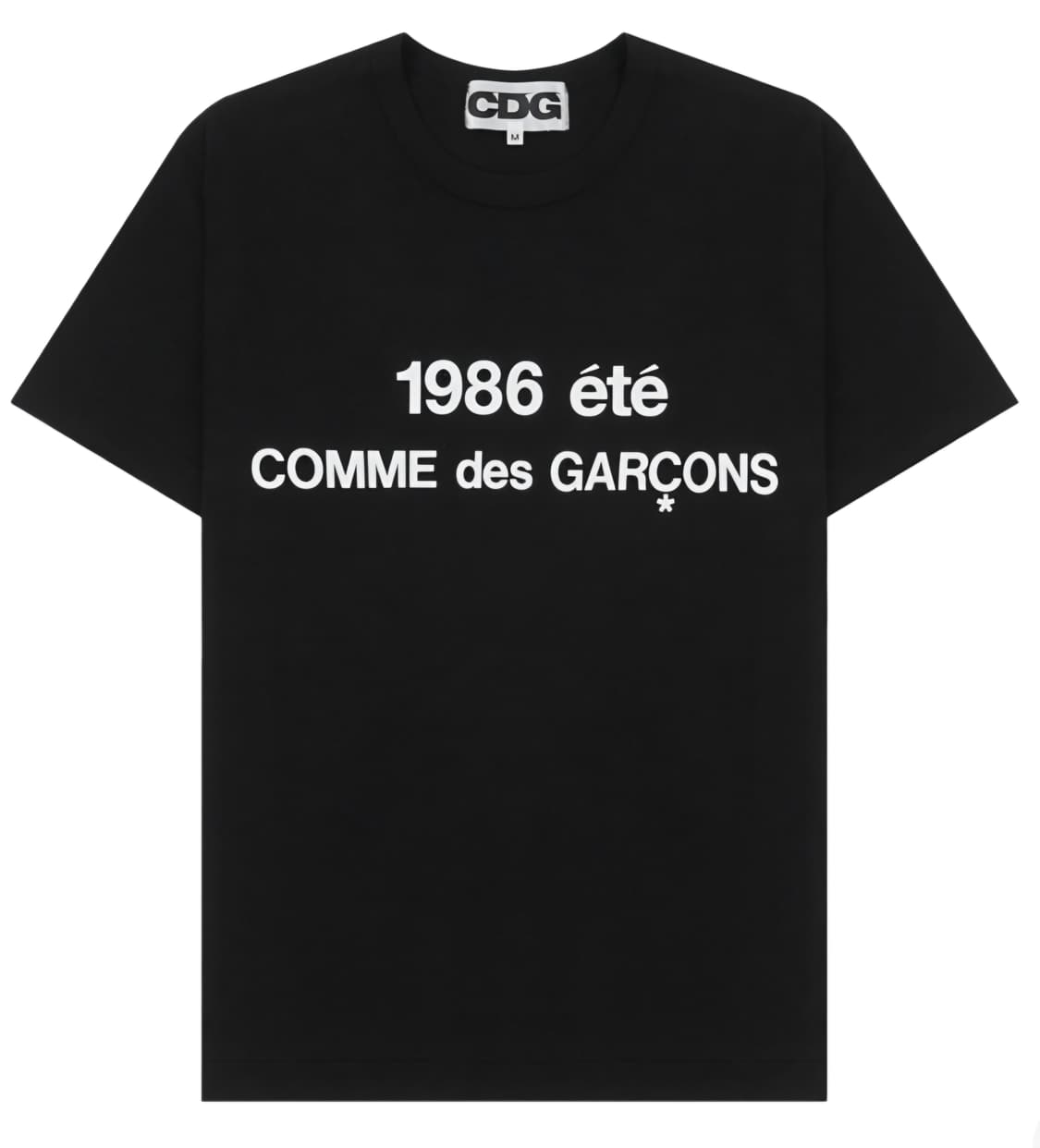 CDG 1986 티셔츠 블랙 상품이미지1