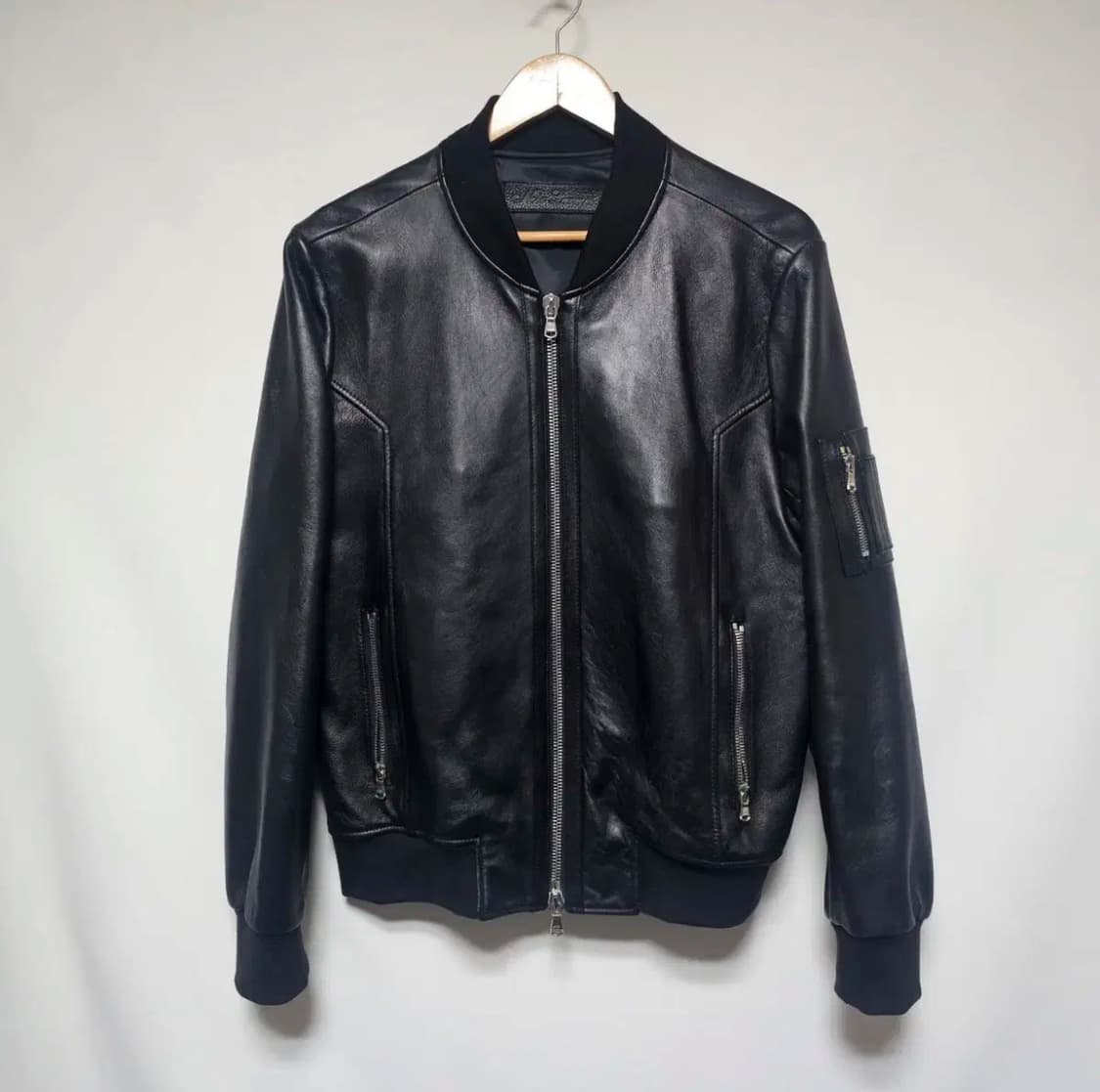 느와르라르메스 스탠다드 레더자켓 46 상품이미지1