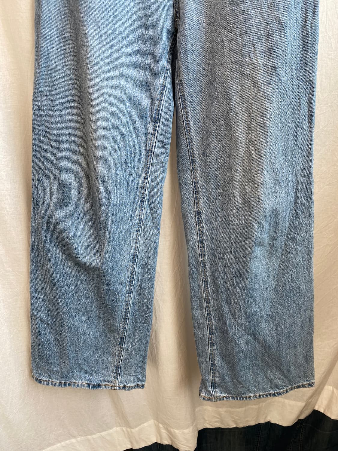 GU 세미 와이드 데님팬츠(26) 상품이미지4