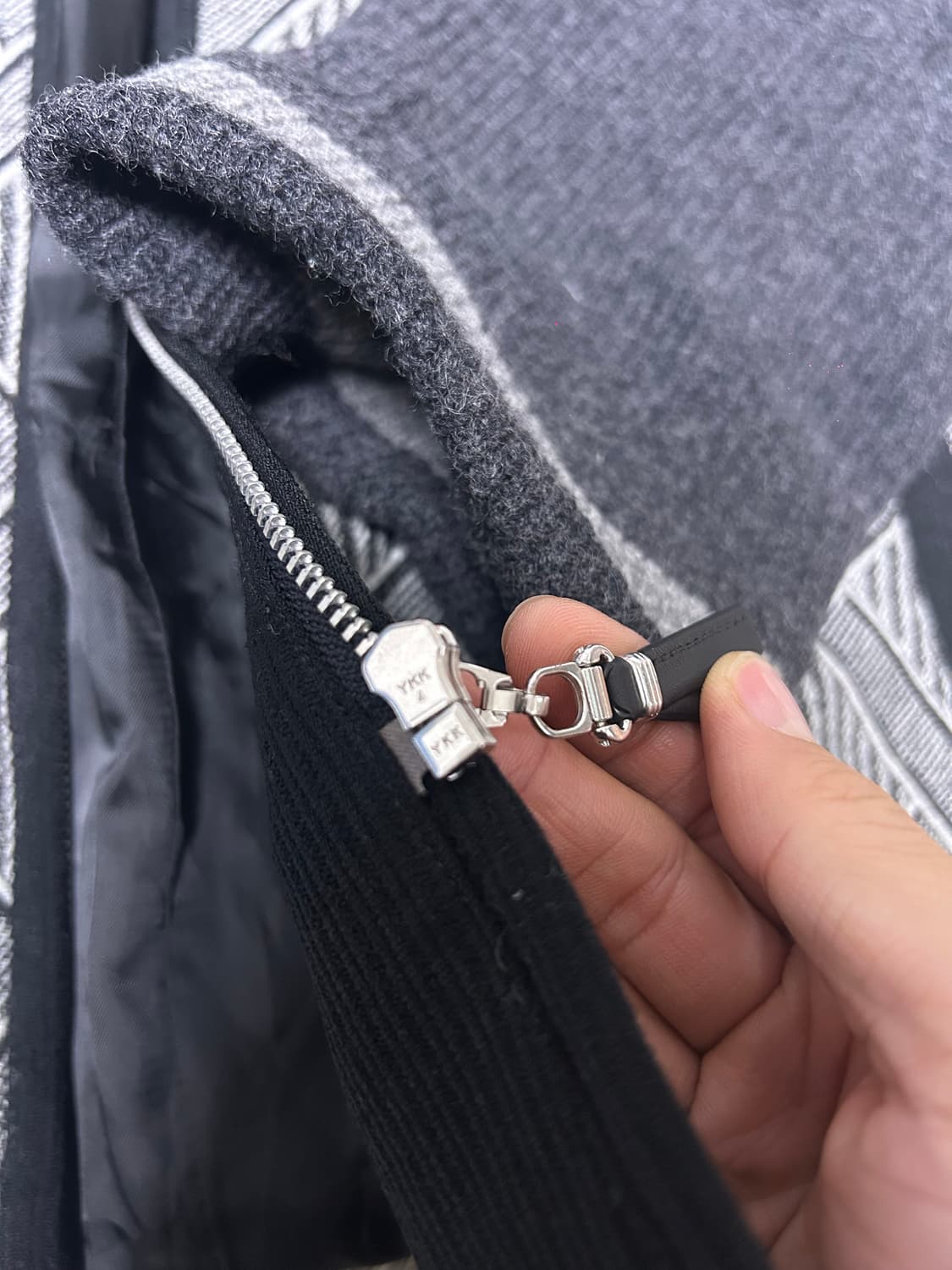 일제 니트 집업 사이즈 110 상품이미지4