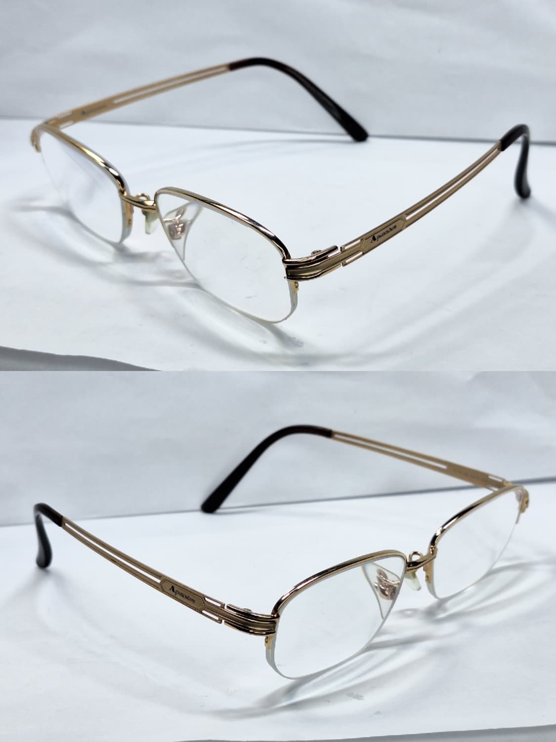 아쿠아스큐텀 Aquascutum Ti-p AQ-2015 반무테 안경 영국 상품이미지4