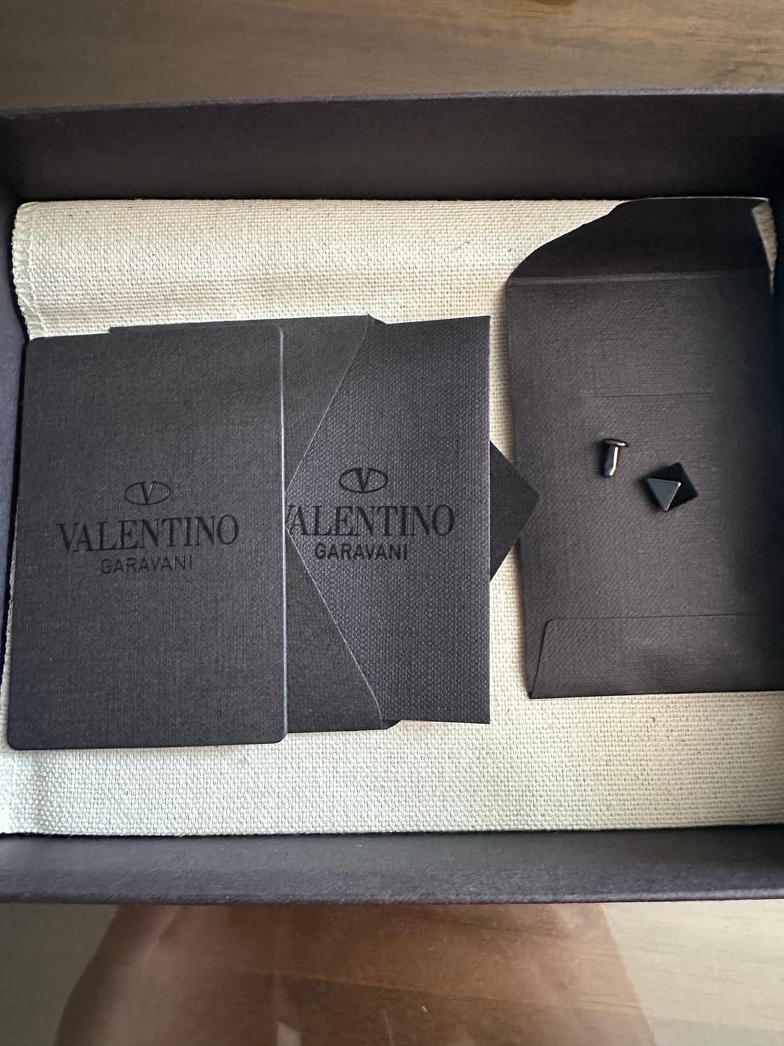 발렌티노 카드지갑 블랙 상품이미지3