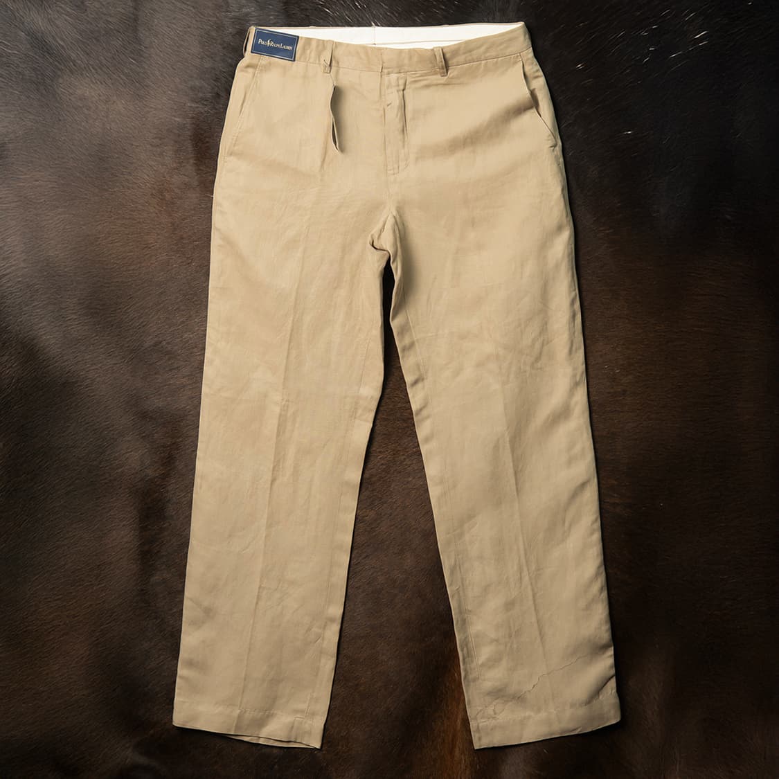 [34] 00s 폴로 랄프로렌 리넨 실크 트라우져 데드스탁  상품이미지1