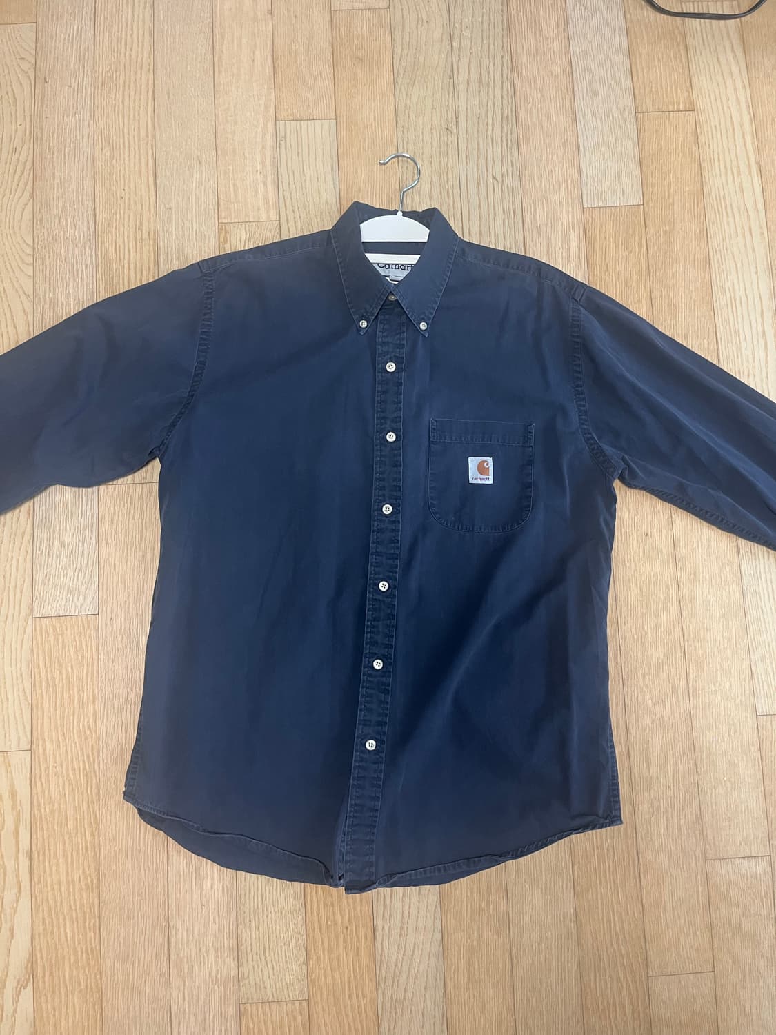 칼하트 네이비 셔츠 상품이미지1