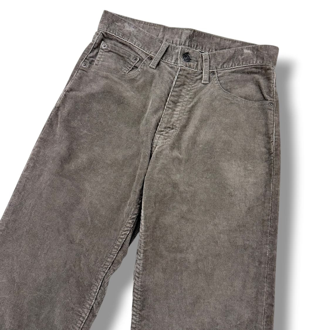 리바이스 533 코듀로이 스트레이트 롱팬츠 브라운 상품이미지3