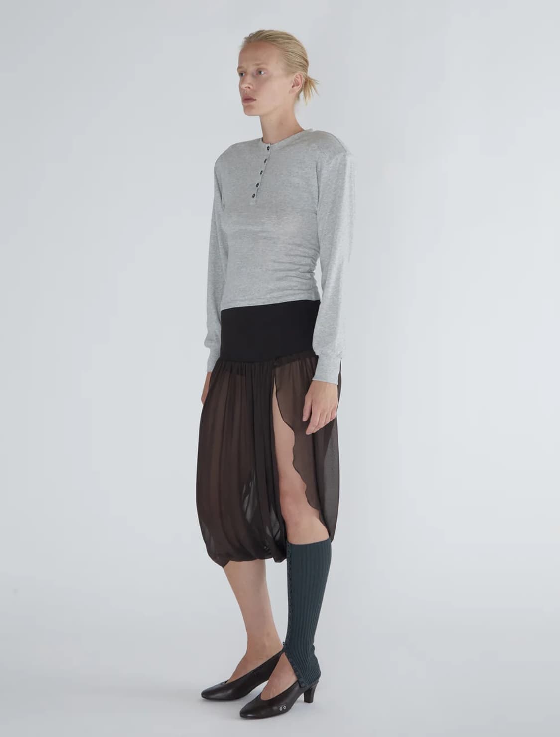 [36,37,38]팔로마울 Uma 펌프스 힐/브라운 상품이미지3