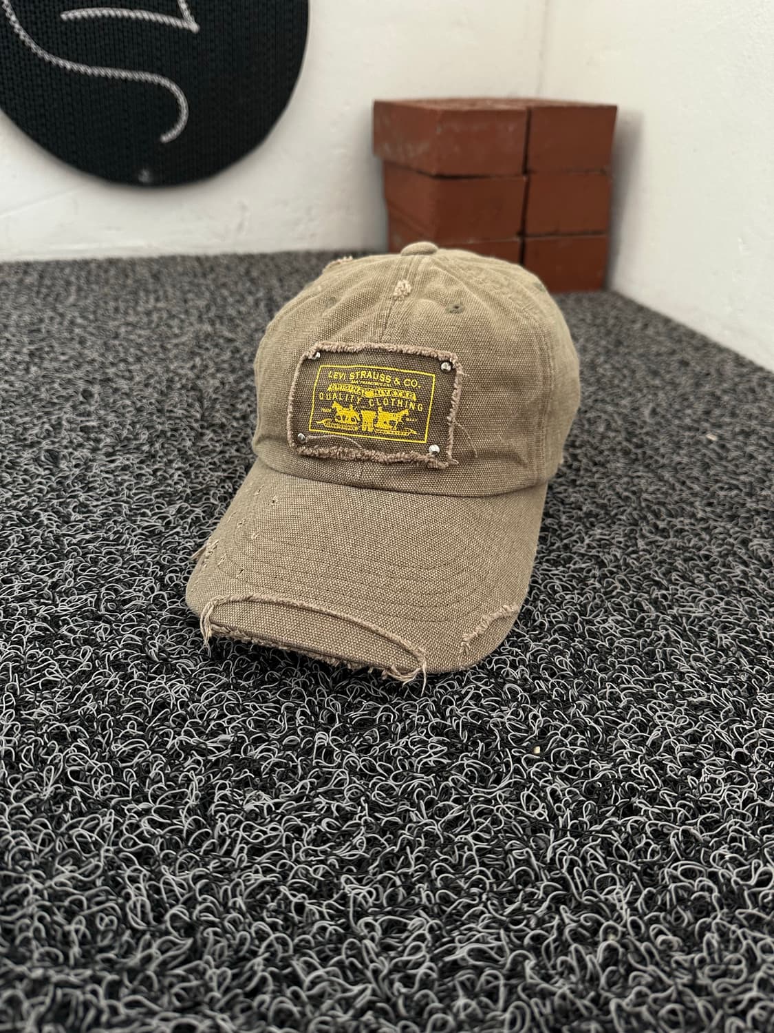 리바이스 빈티지 볼캡 베이지 상품이미지1