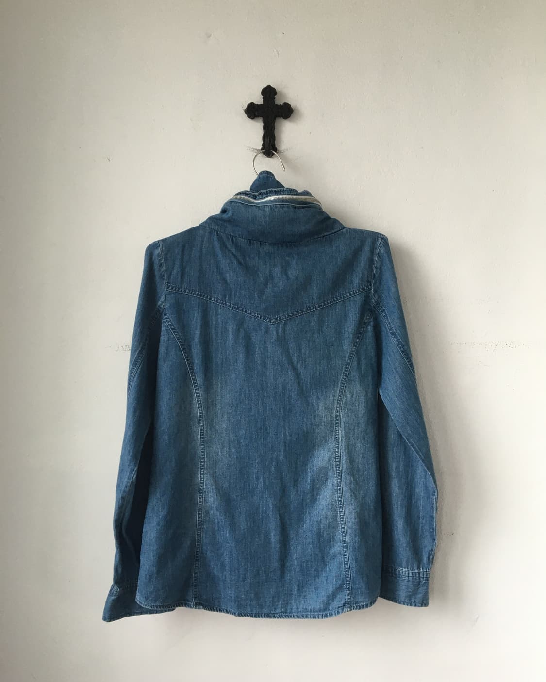 High neck hood shirt 상품이미지3