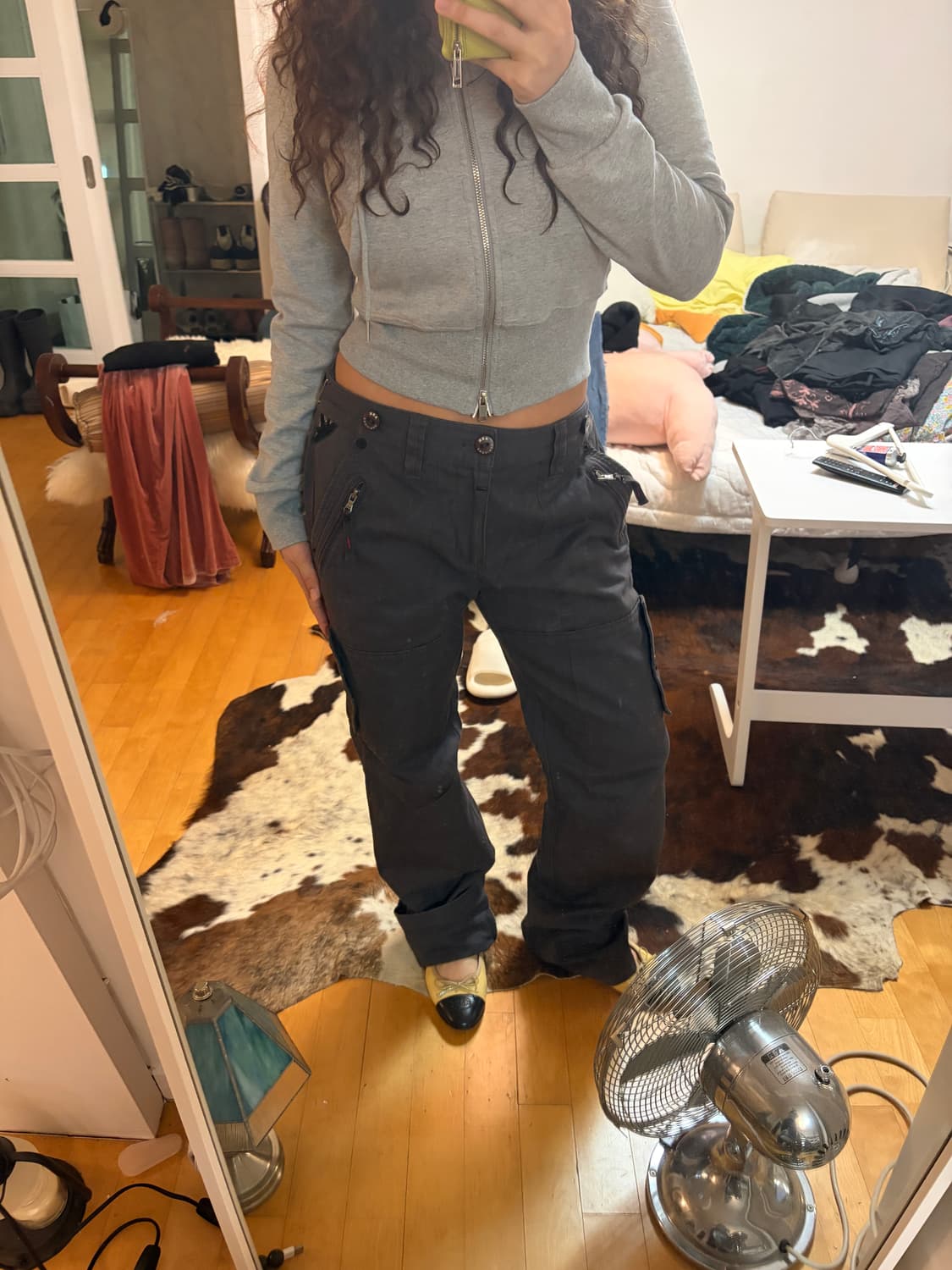 ASK 카고팬츠 (다크그레이) 상품이미지1