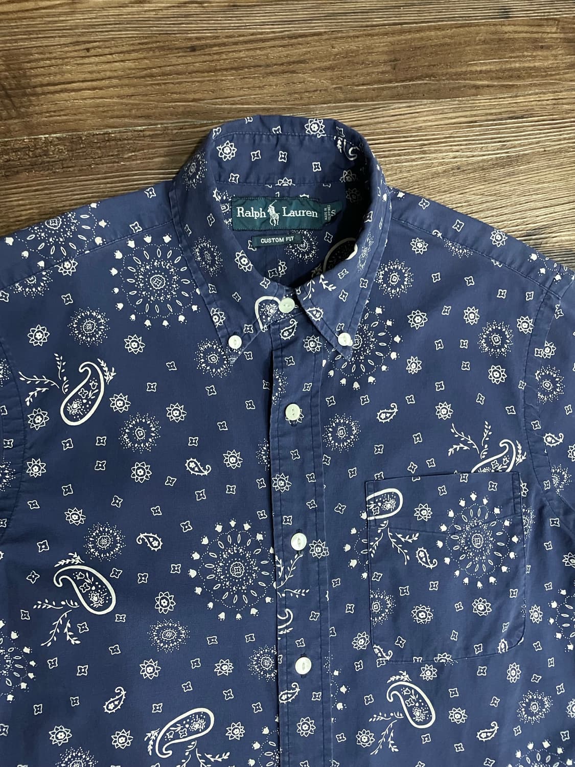 폴로 랄프로렌 페이즐리 반다나 패턴 캠프 셔츠 상품이미지2