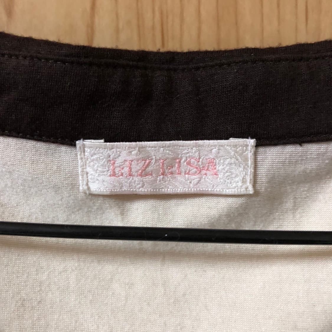 Vintage 💿 LIZLISA cream blous 상품이미지2