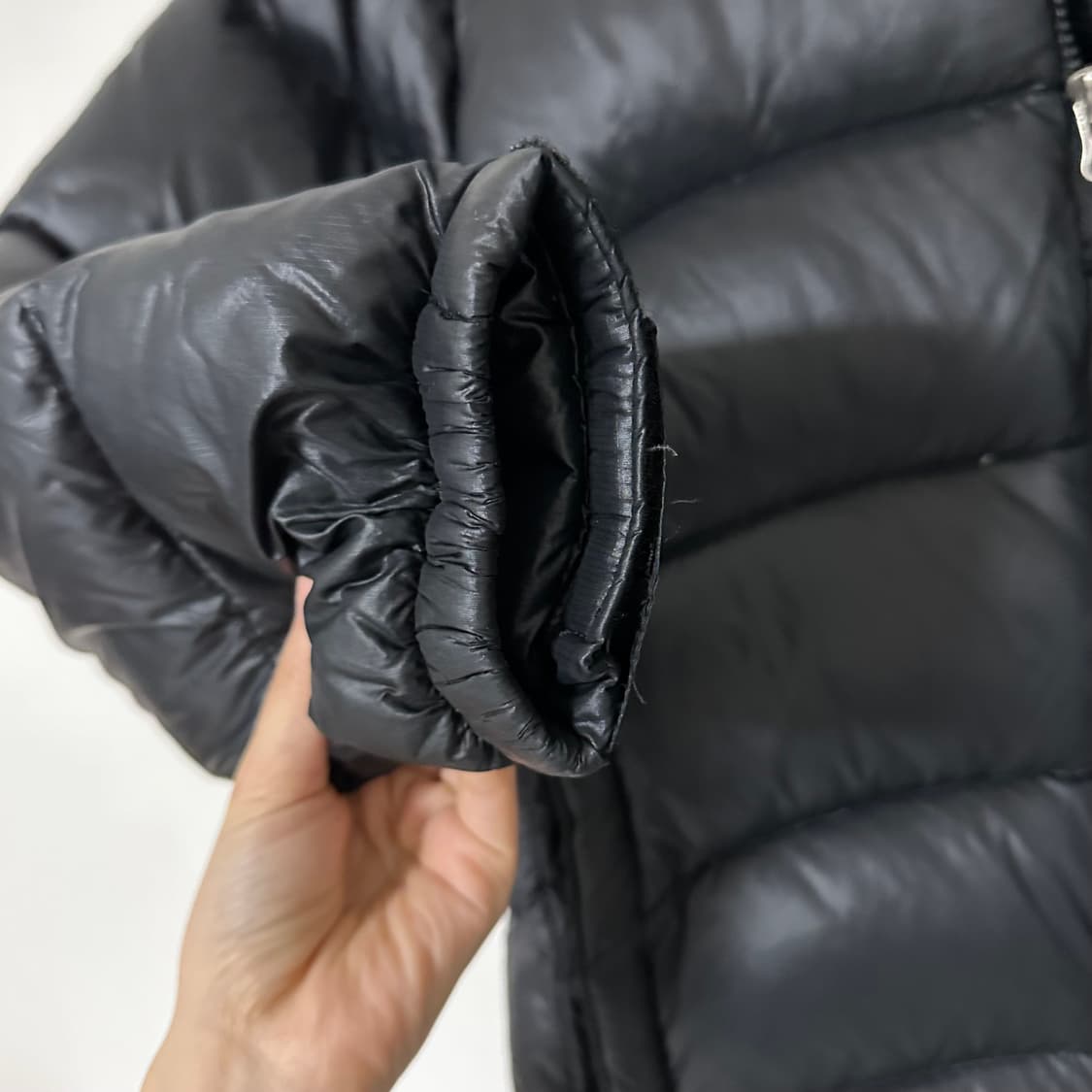 노스페이스 블랙 구스100% 패딩 눕시 상품이미지7