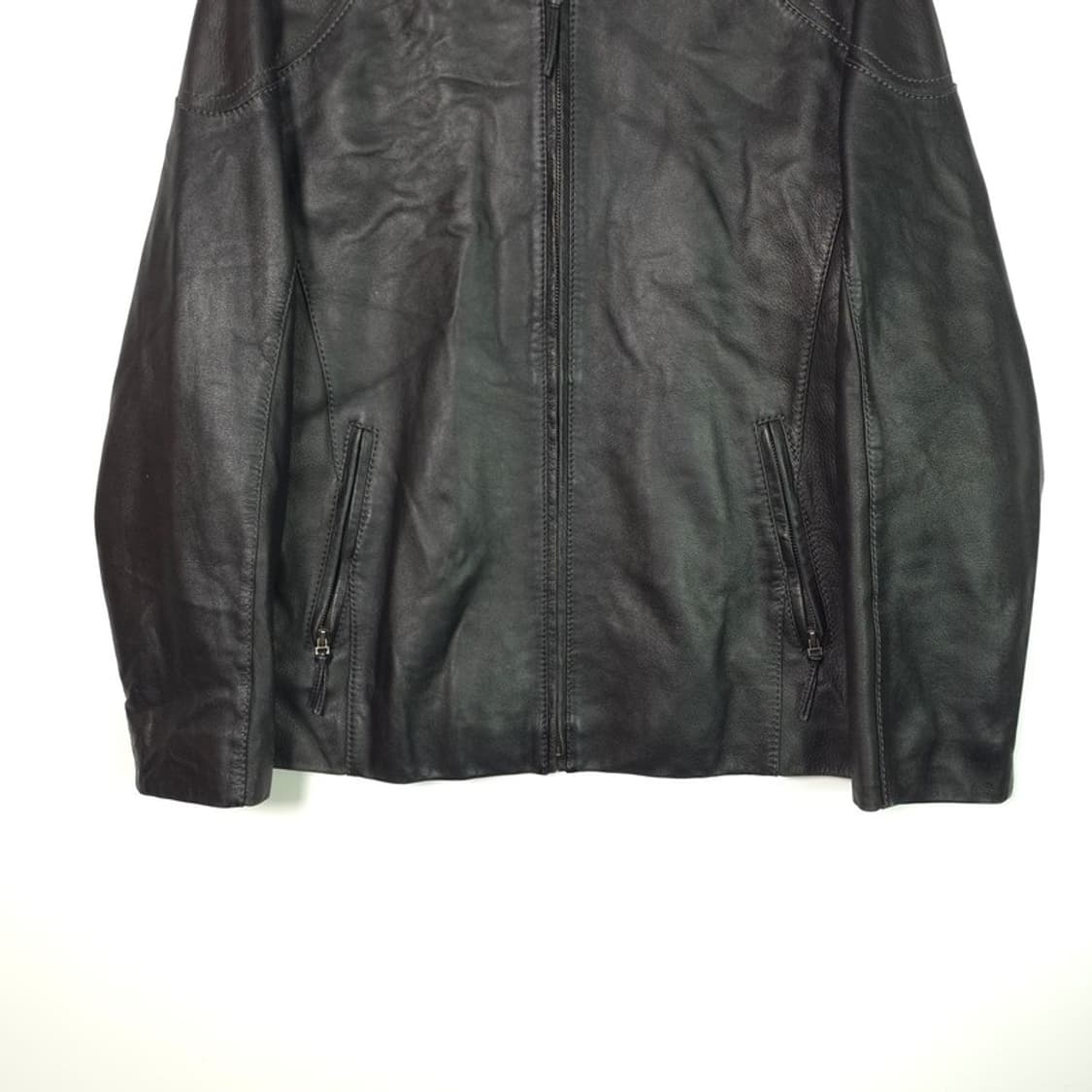 TNGT 리얼 램스킨 싱글 자켓 L 상품이미지4