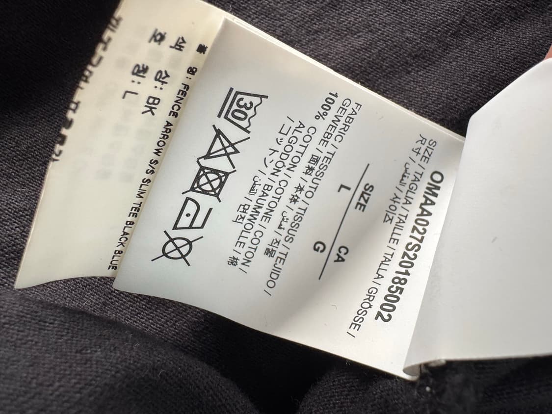 오프화이트(OFF-WHITE™) 반팔 티셔츠 상품이미지5