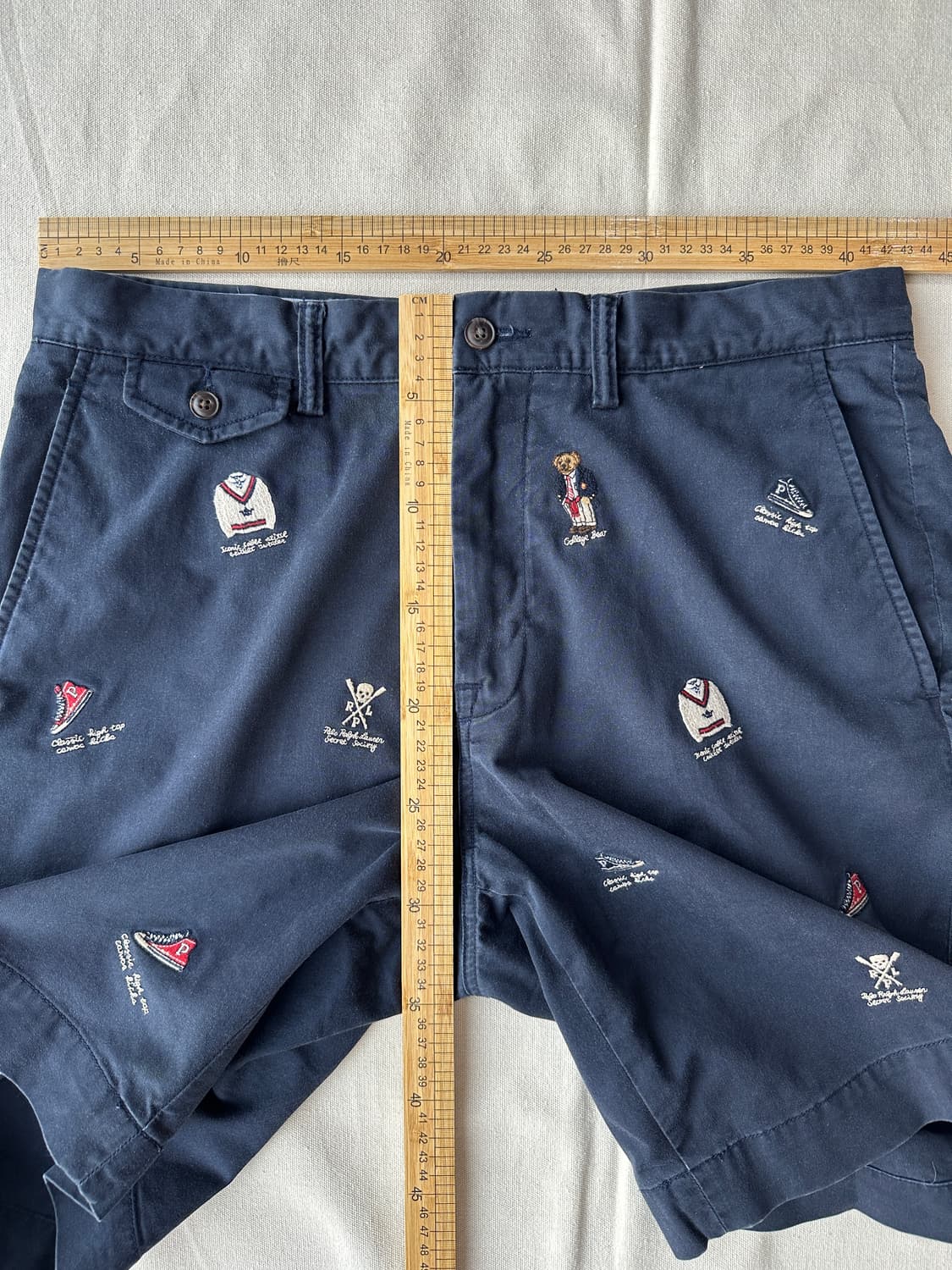 폴로 랄프로렌 멀티 자수 치노 쇼츠 32 상품이미지8