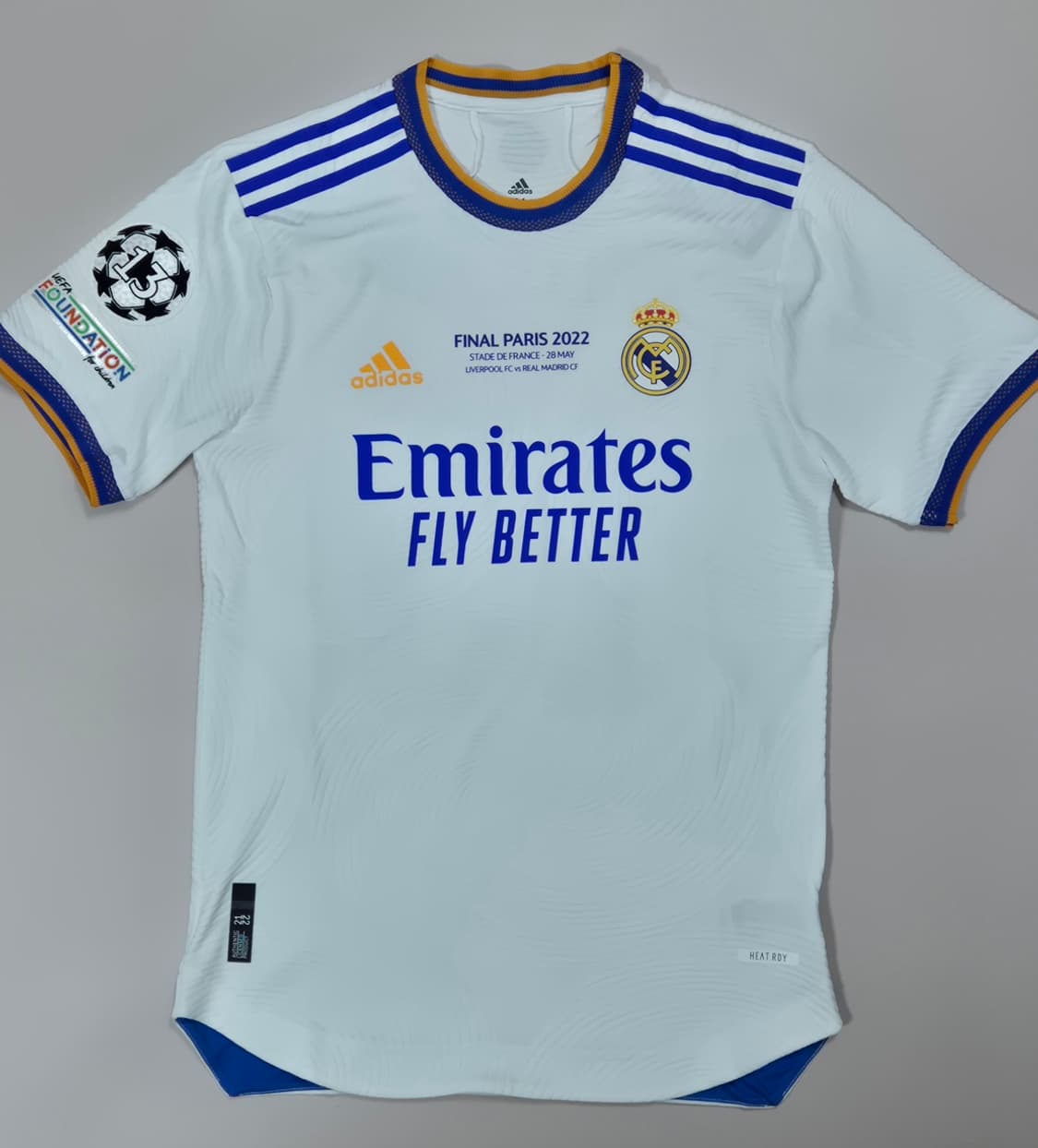 21-22 레알마드리드 홈 발베르데 유니폼 M사이즈 챔스파이널버전 상품이미지2