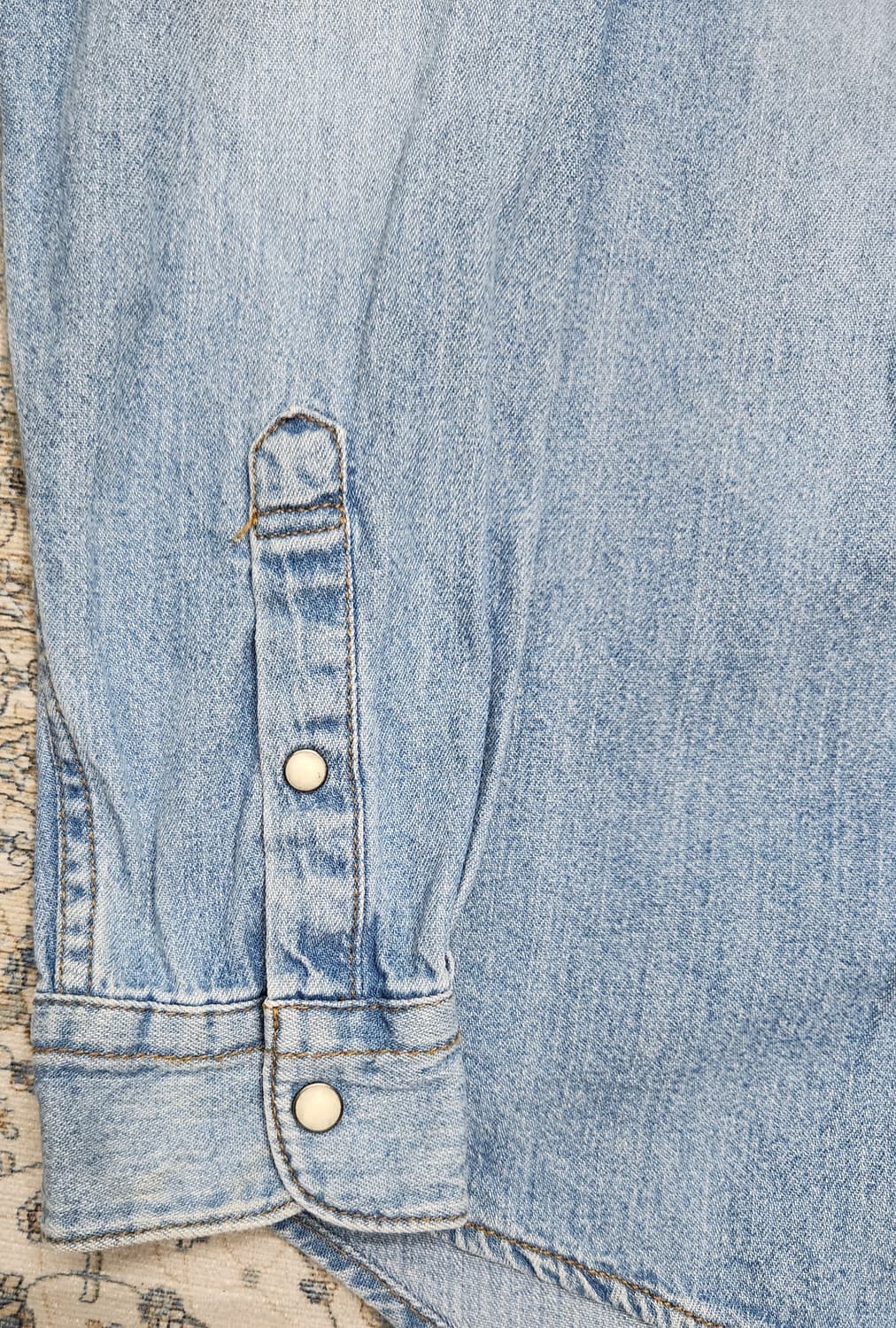 GU 웨스턴 데님 셔츠 L 상품이미지4