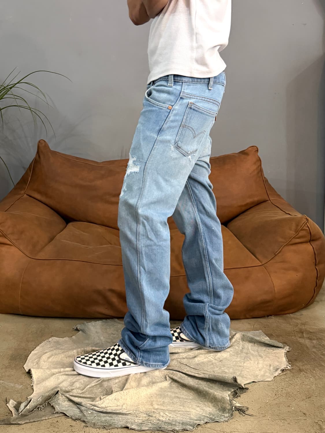 90's MADE IN USA 🇺🇸 리바이스 517 부츠컷 오렌지탭 상품이미지3