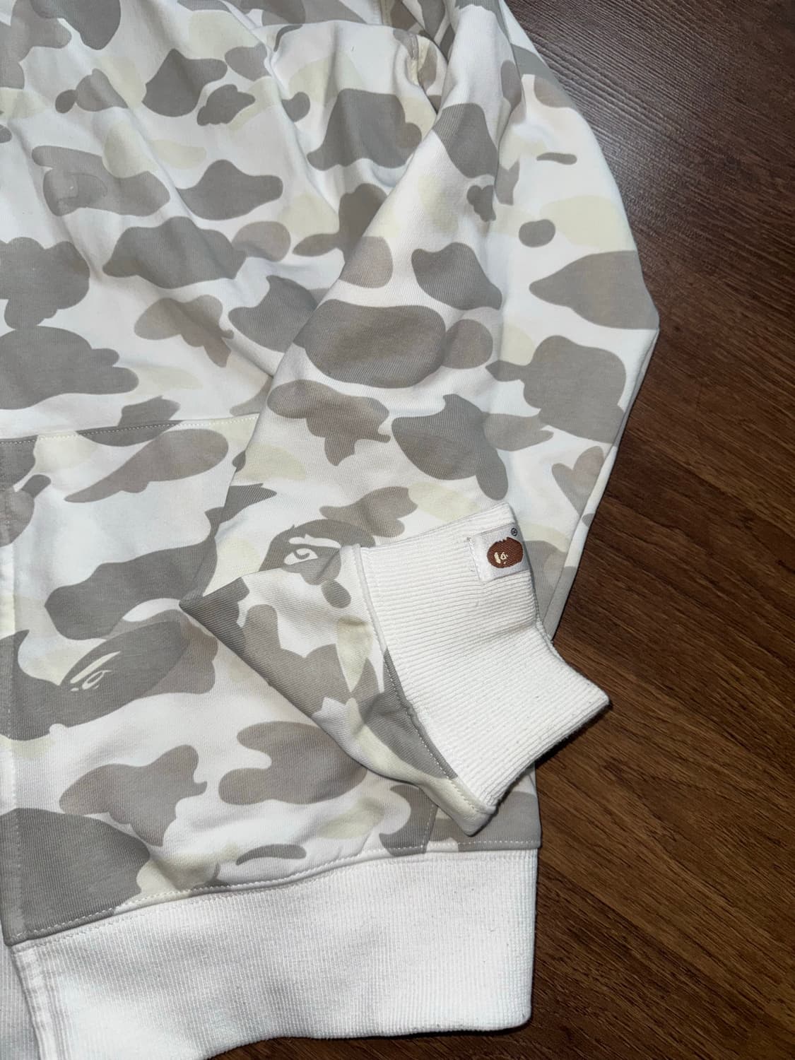 베이프 카모 후드집업 2xl 상품이미지3