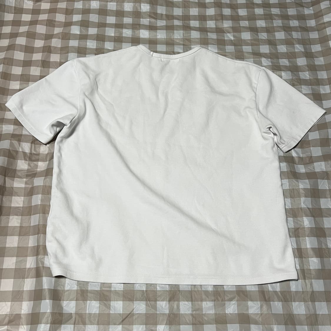 자바나스 반팔티 화이트 S 기본 베이직 자바 나스 무지티 상품이미지3