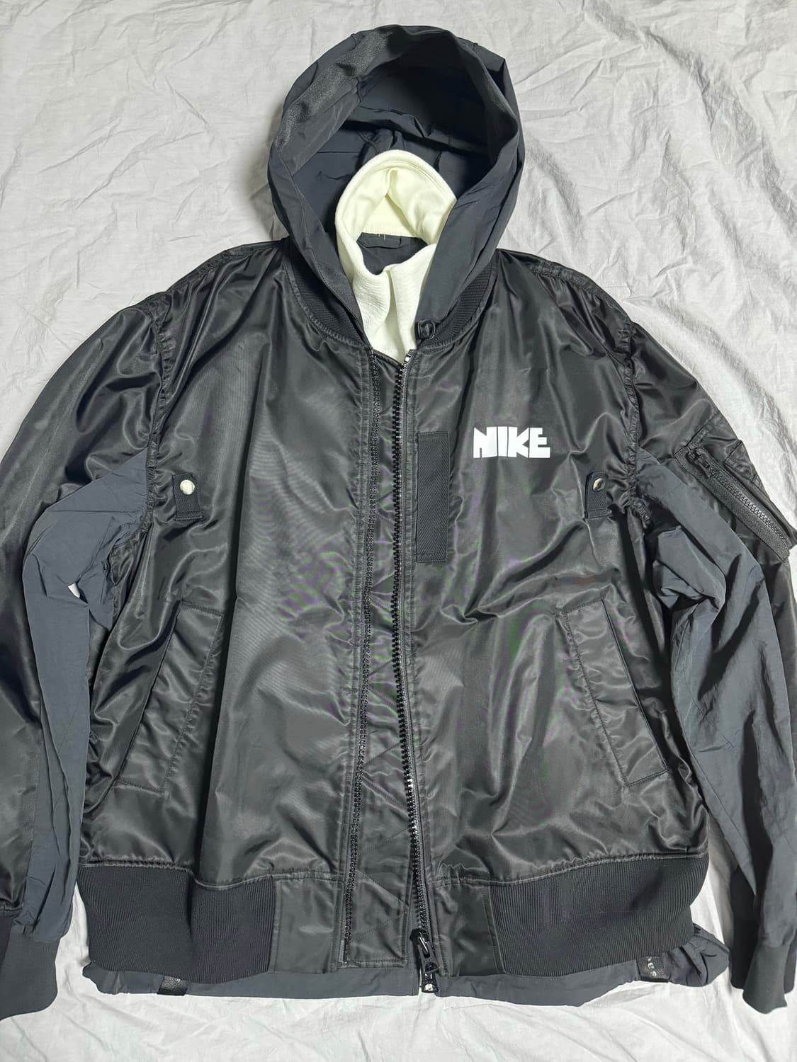 나이키x사카이 NRG 봄버 레이어드 자켓 상품이미지1