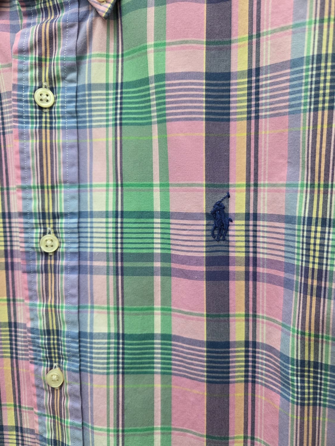 폴로 랄프로렌 체크 셔츠 상품이미지2