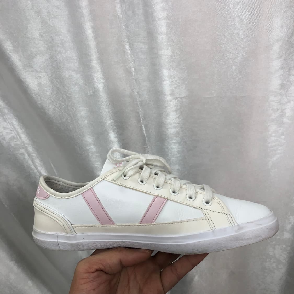 라코스테 가죽 스니커즈 사이즈240  상품이미지4