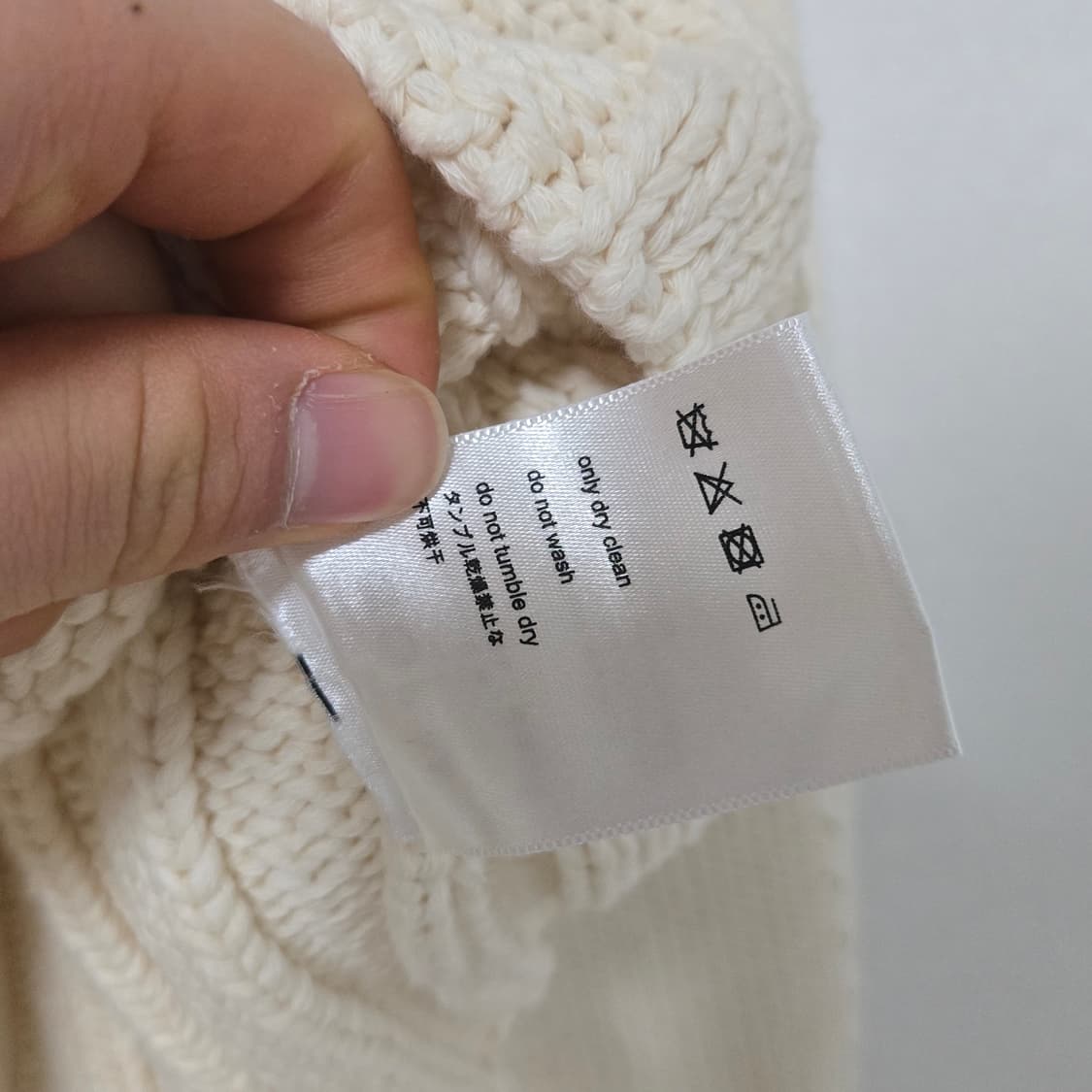 샵엠 백서클 코튼 니트 / 여성 니트/ 여자 니트 상품이미지4