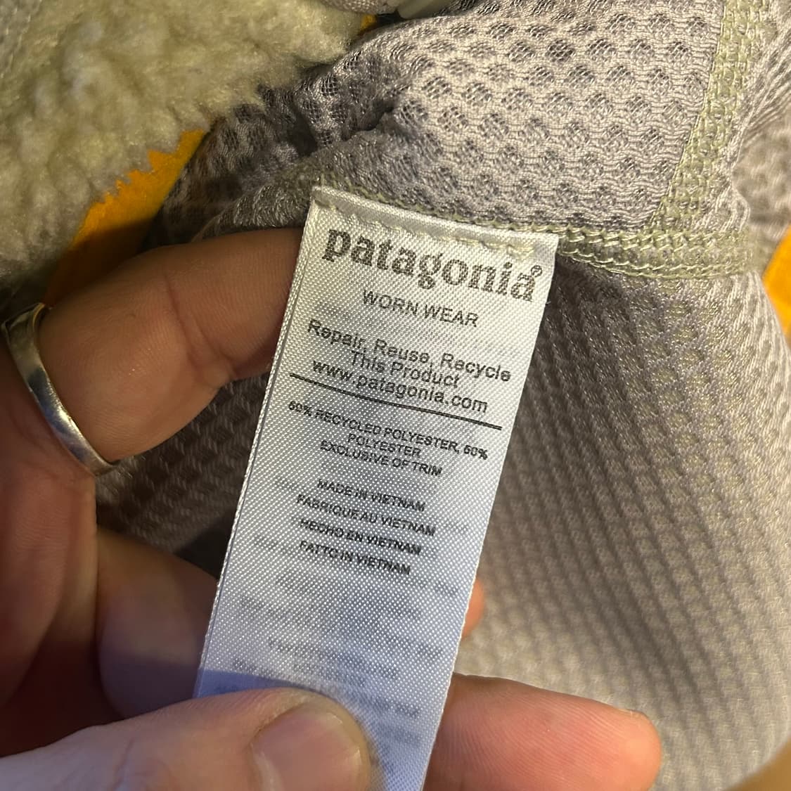 S) 파타고니아 레트로 후리스 플리스 집업 자켓 상품이미지8