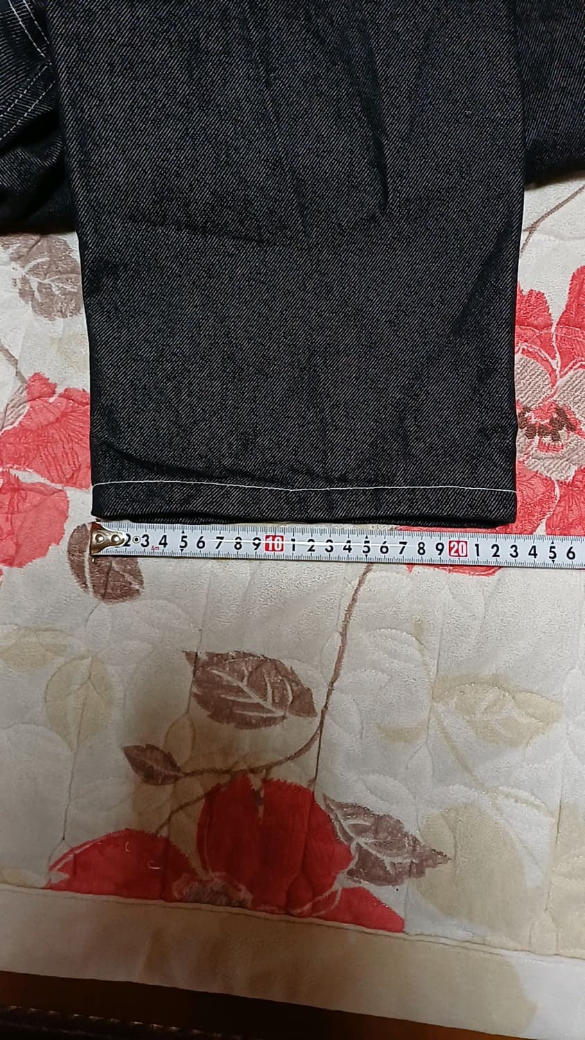 라퍼 와이드데님팬츠 실측33인치 기장105 상품이미지9