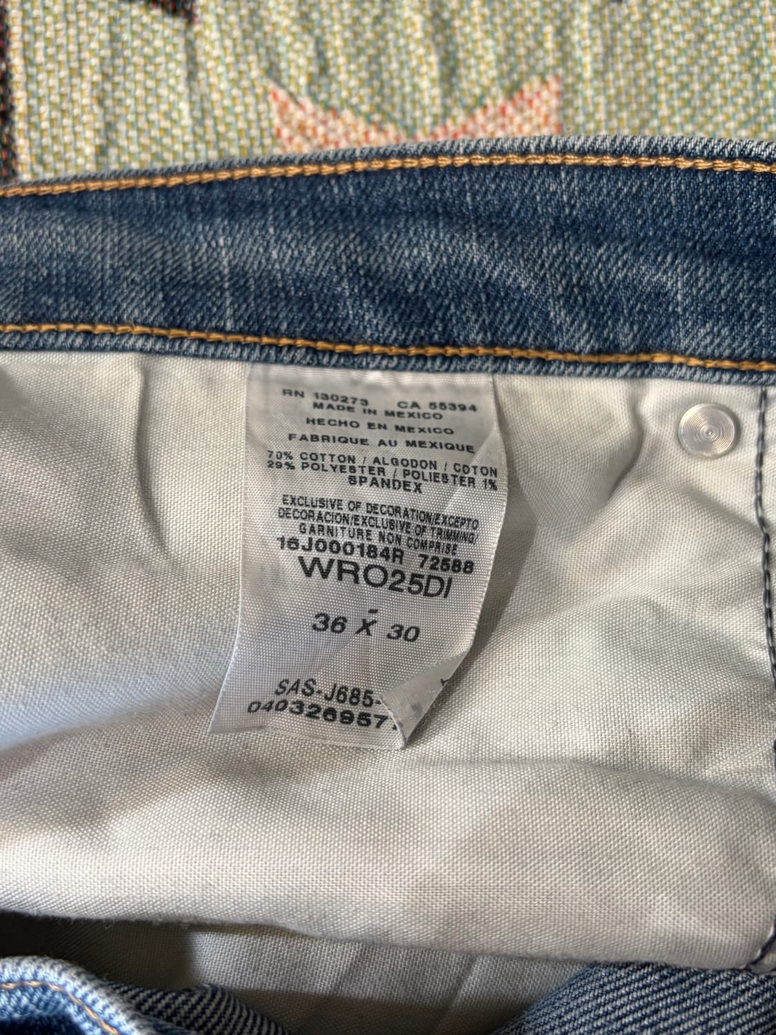 Vtg Wrangler Denim pants  상품이미지7