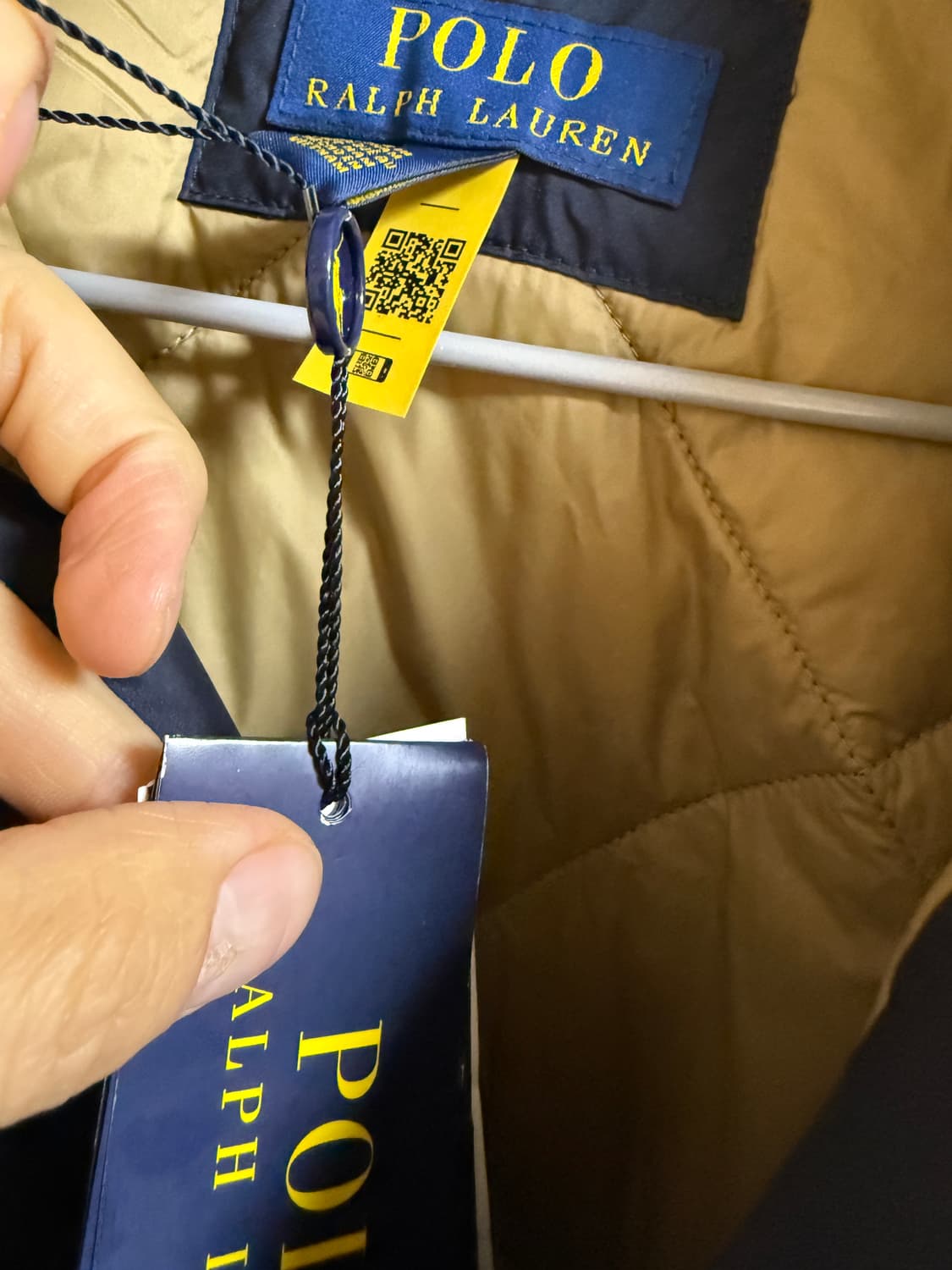 폴로 랄프로렌 퀼팅 자켓 네이비 M 새상품 34만5천 상품이미지4