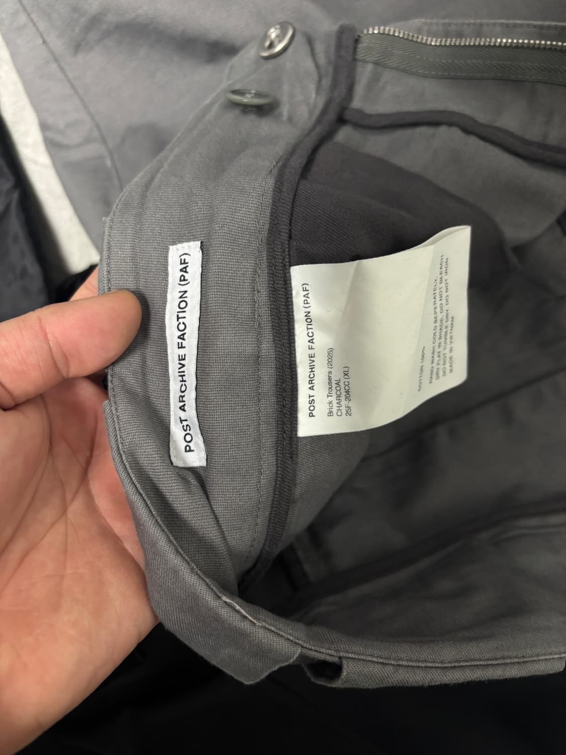 파프(포스트아카이브팩션) 브릭 트라우저  상품이미지1