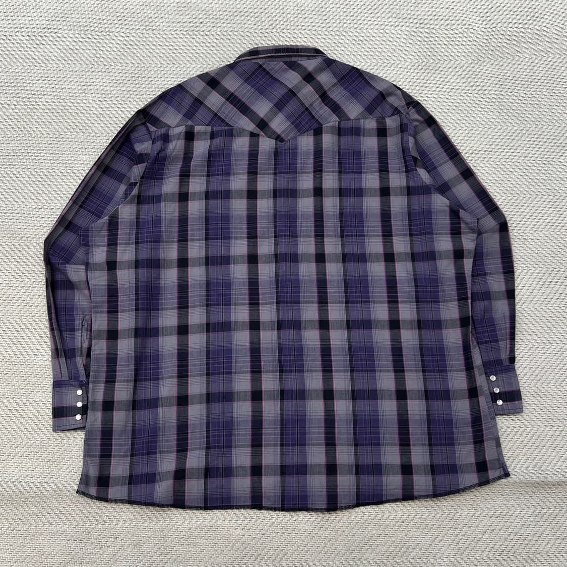 랭글러 체크 웨스턴셔츠 r3377 상품이미지2