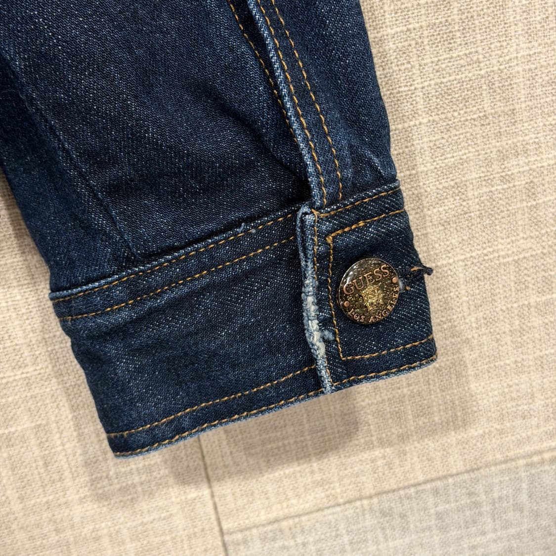 guess 게스 빈티지 버튼 데님 청자켓  L (W) 상품이미지7