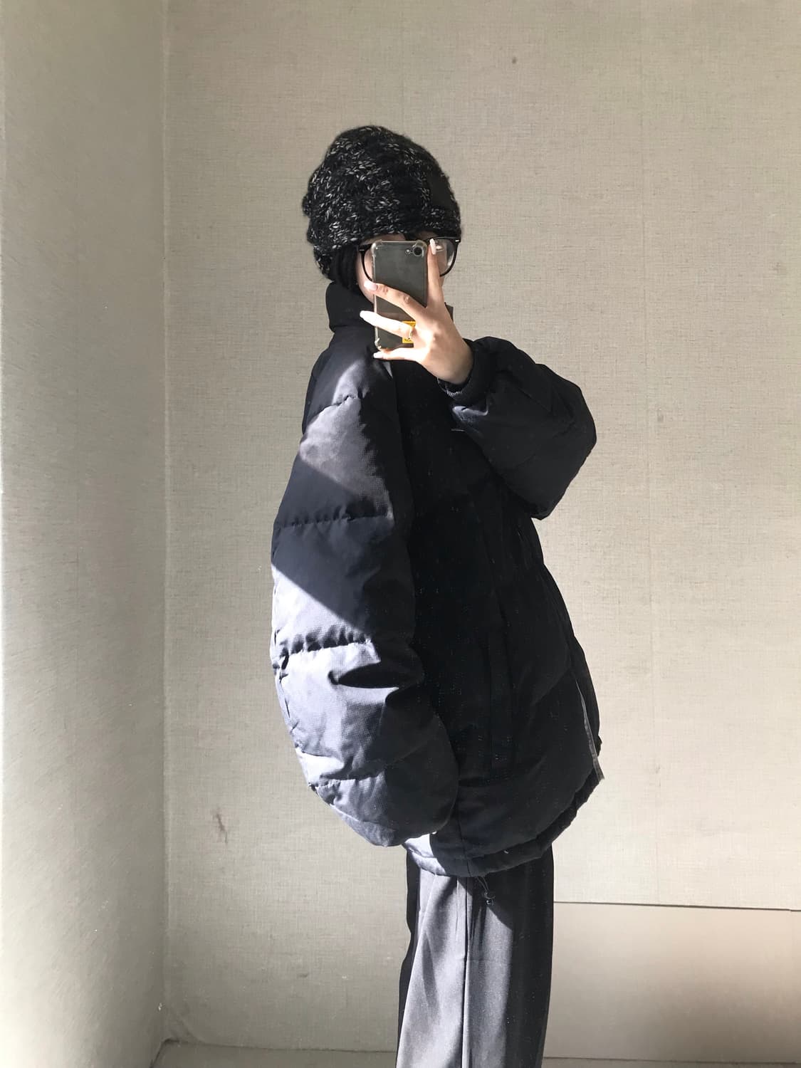 나이키 00s 블랙 패딩 상품이미지3