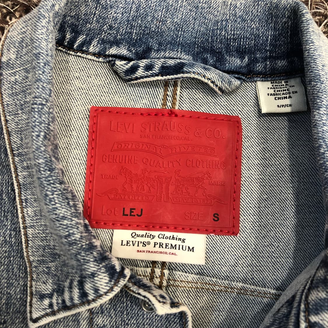 리바이스 프리미엄 워싱 데님 팬츠 상품이미지6