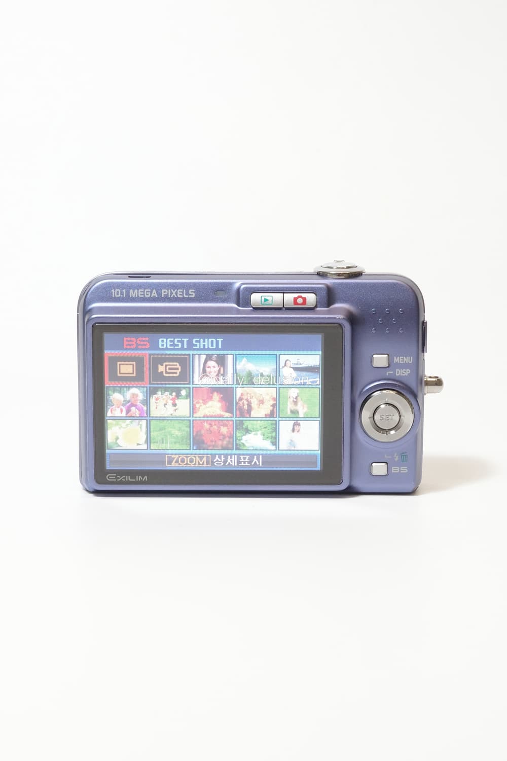 카시오 엑슬림 EX-Z1050 (blue) 상품이미지2