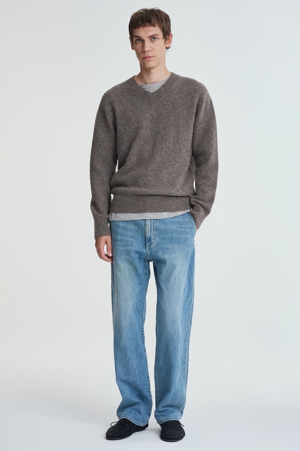 포터리 원워시드 스트레이트 데님 6 사이즈 상품이미지2