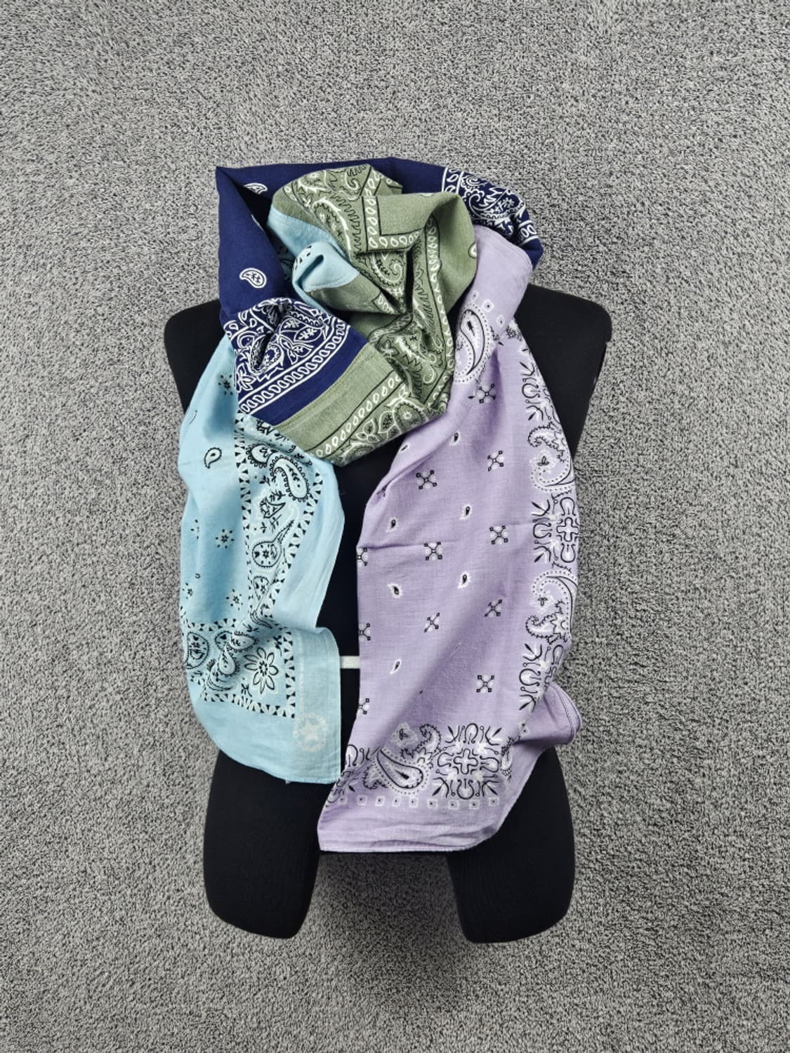 U.S.A 반다나 리워크 커스텀 스카프 머플러 / 10419 상품이미지1